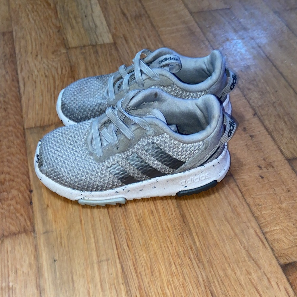 Cute toddler, Adidas shoes